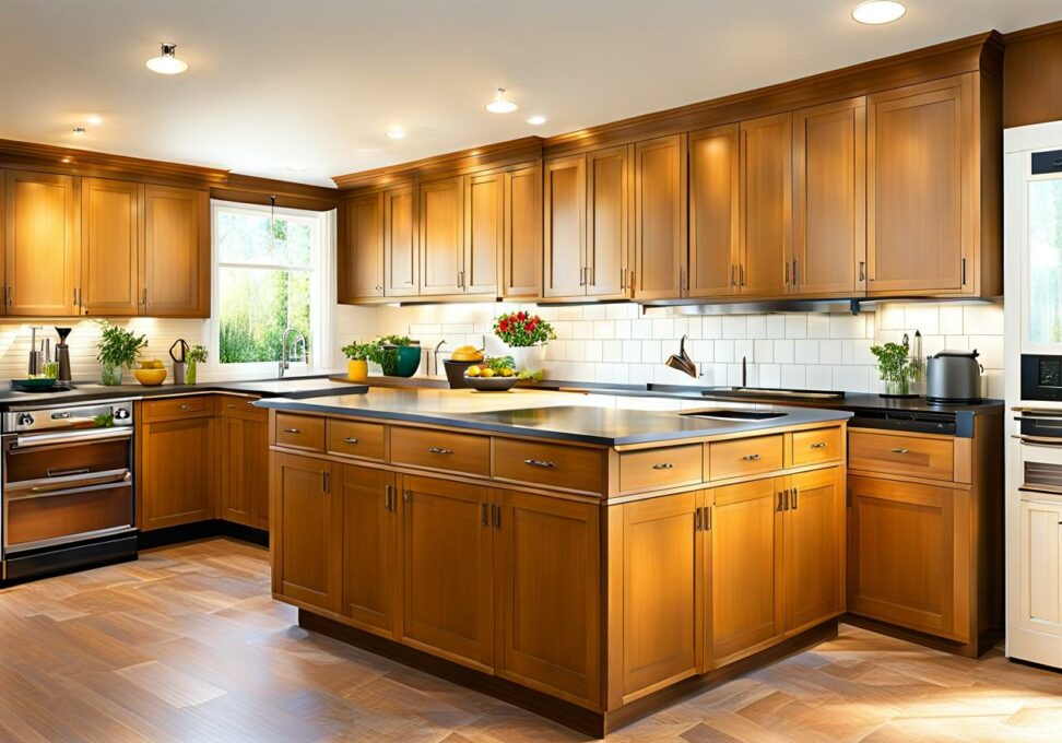 1970's split level kitchen remodel