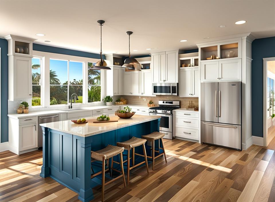 beach house coastal kitchen design