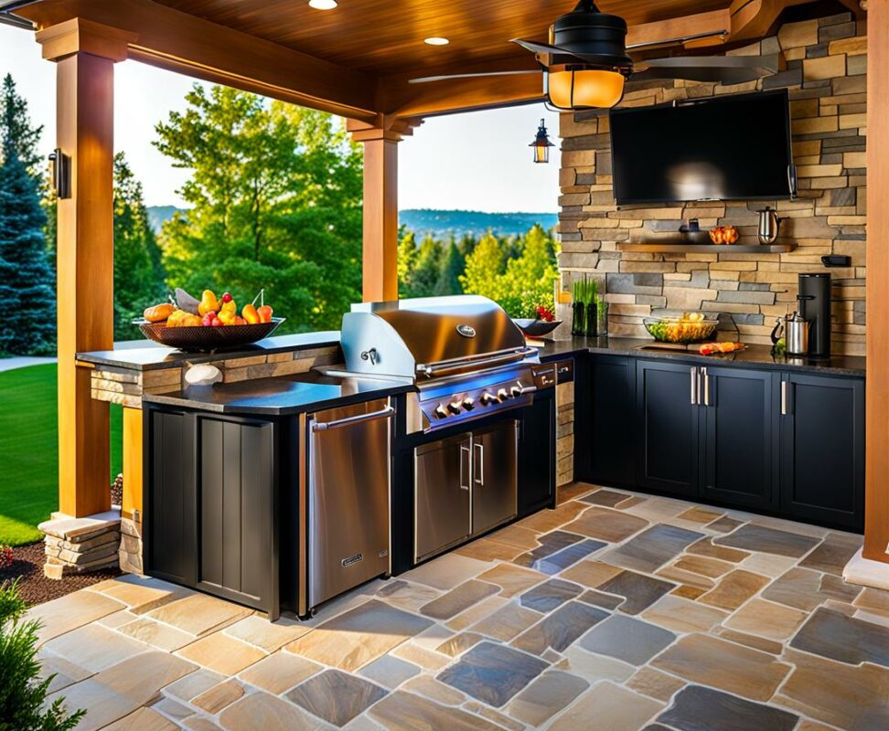 blackstone outdoor kitchen ideas