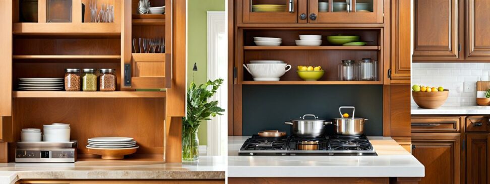 cheaper alternative to kitchen cabinets