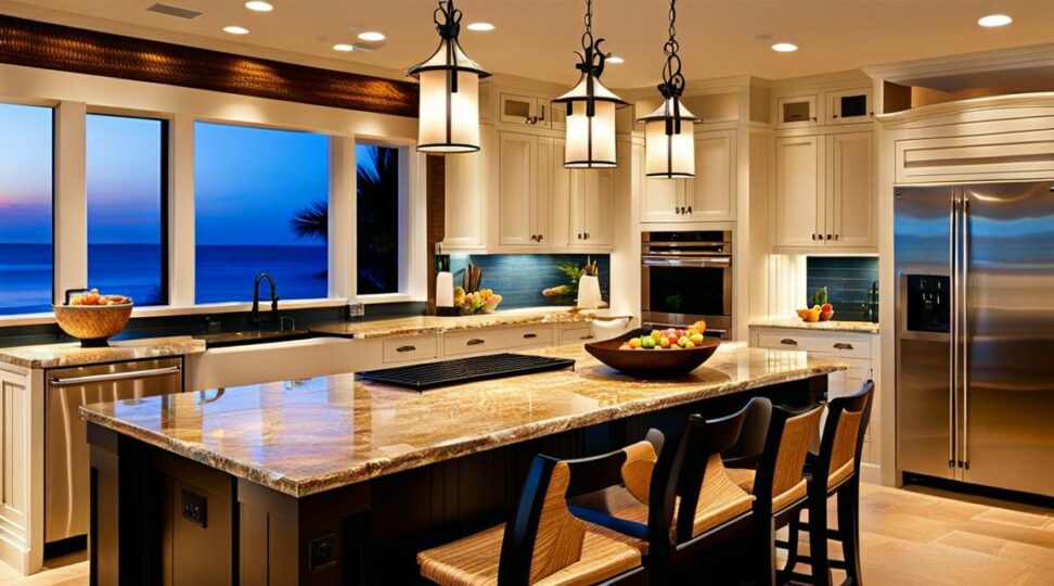 coastal kitchen lighting ideas