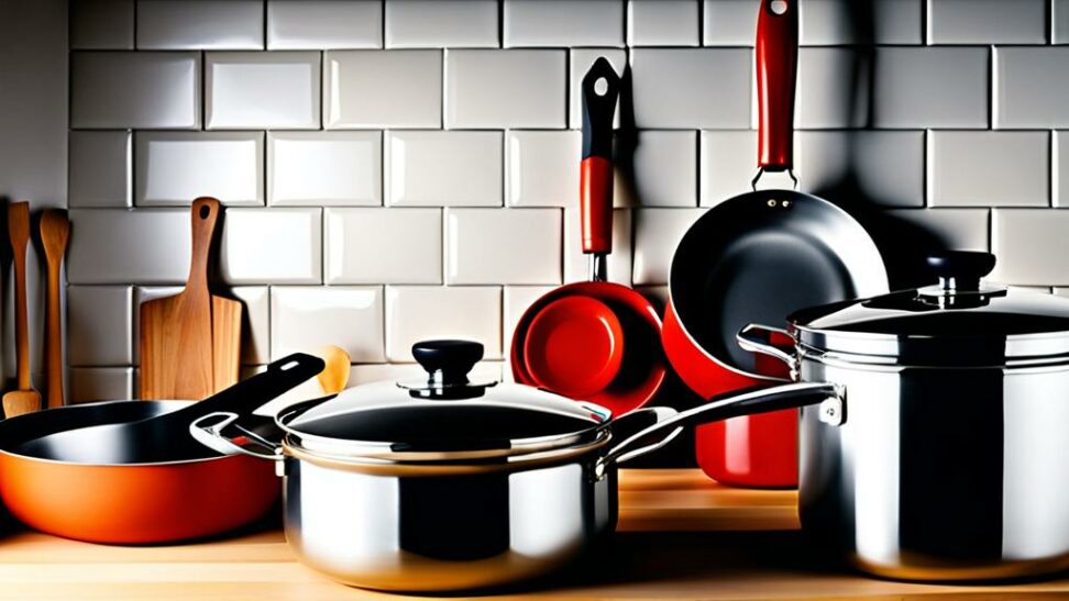 country kitchen pots and pans