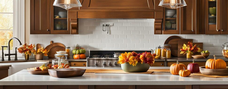 decorating kitchen for fall