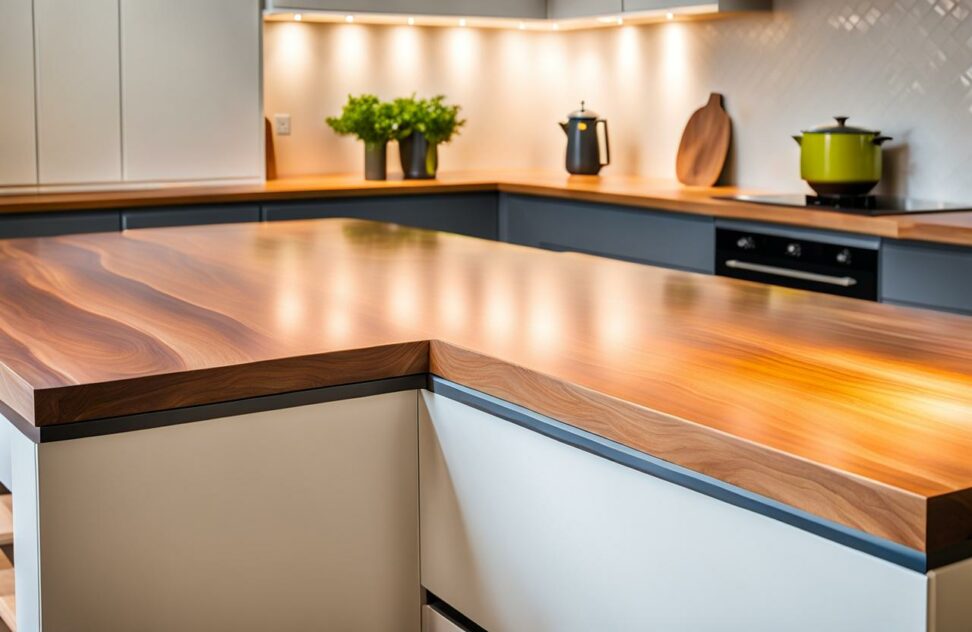 diy kitchen counter makeover