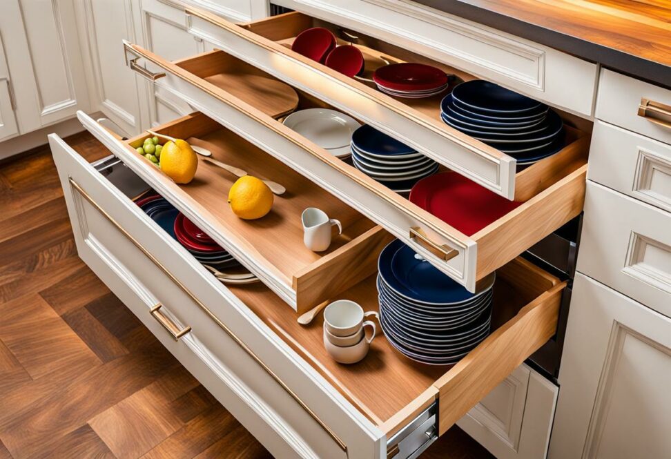 drawers for kitchen base cabinets