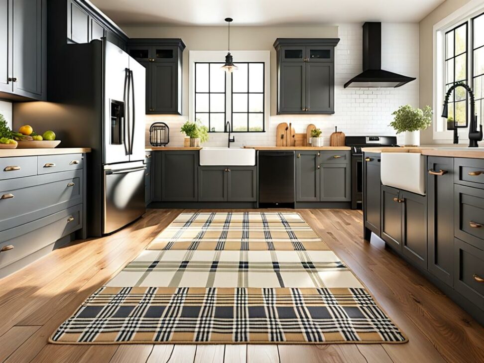 farmhouse fresh kitchen mat