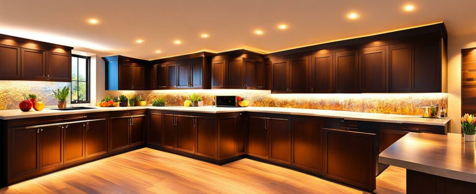 fixing lights under kitchen cabinets