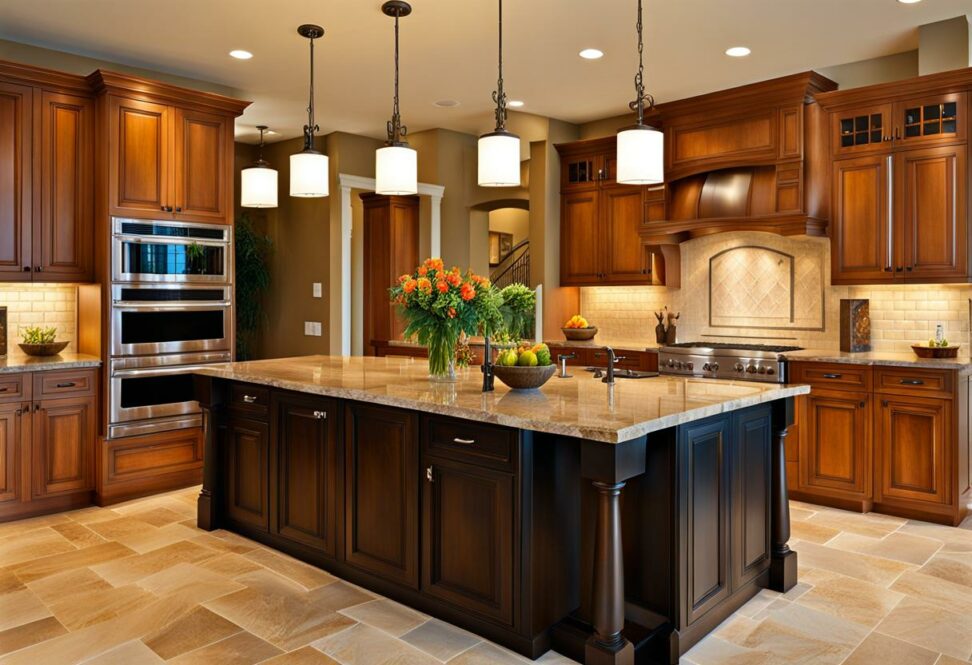 how to pick countertop color for kitchen