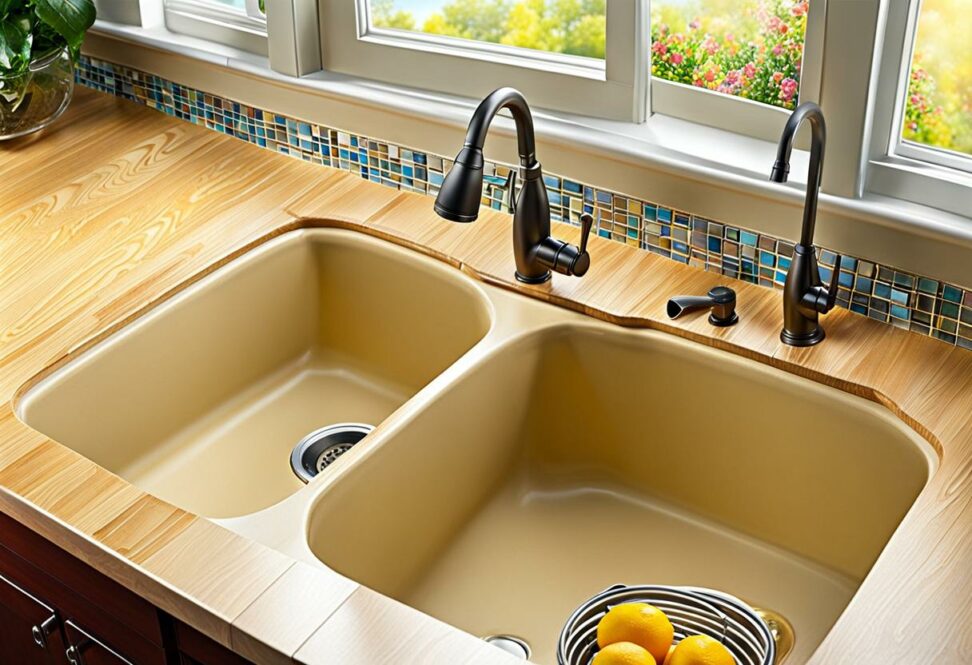 how to repair water damage under kitchen sink