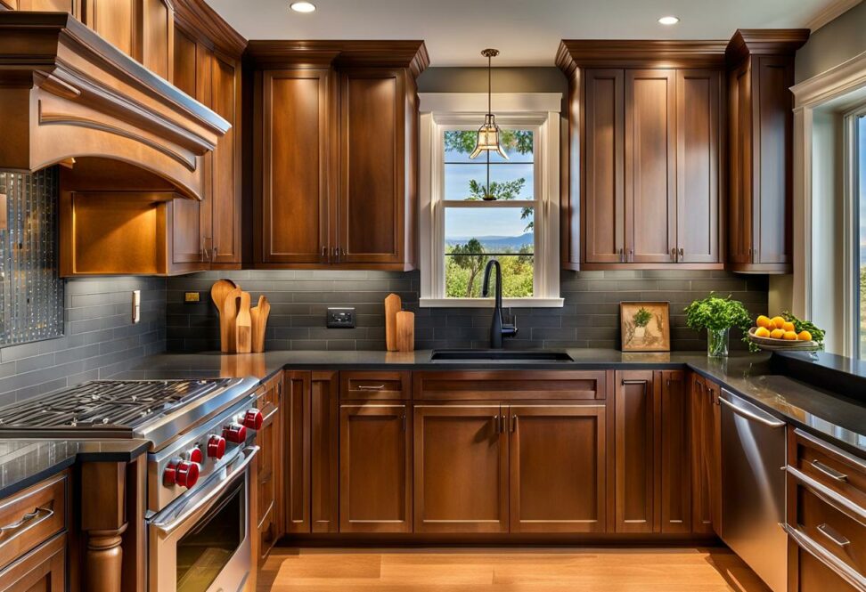 kitchen cabinet handle placement