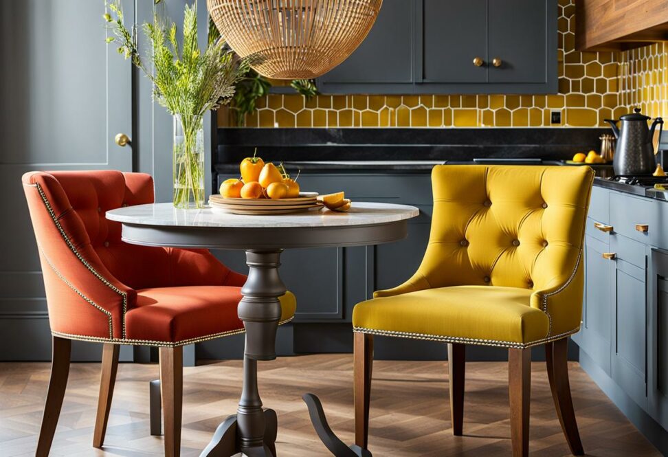 kitchen chair fabric ideas