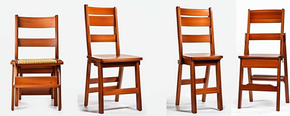 kitchen chair stool with steps