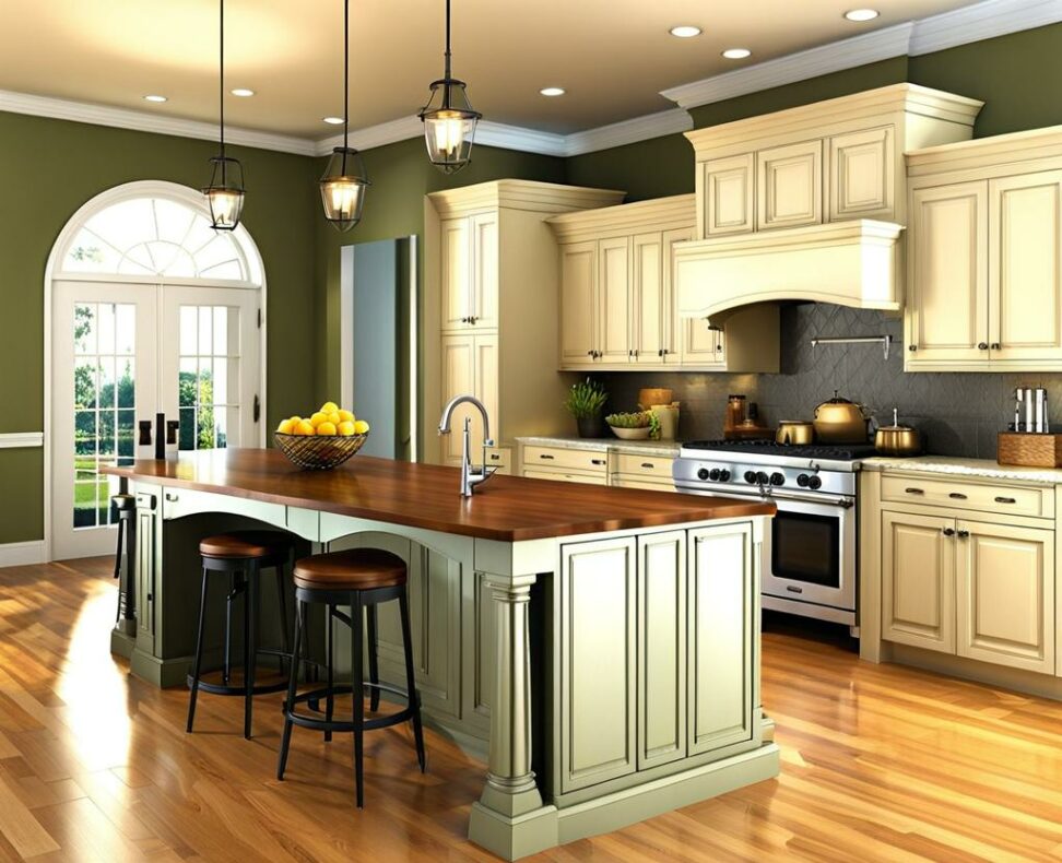 kitchen island size for 4 stools