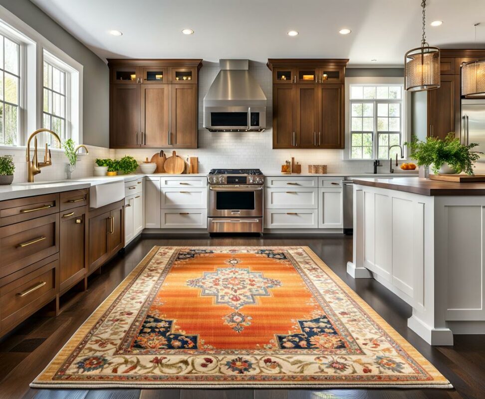 kitchen rug sets with runner