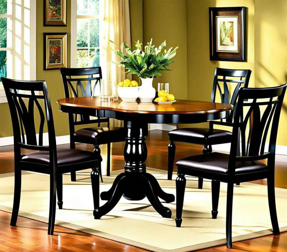 kitchen table sets with leaf