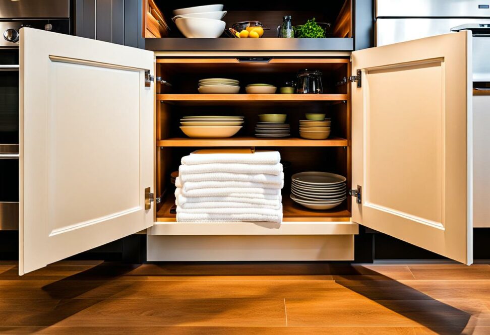 kitchen towel storage ideas