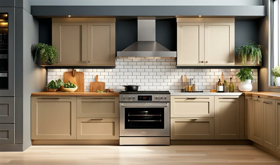 kitchens with double ovens