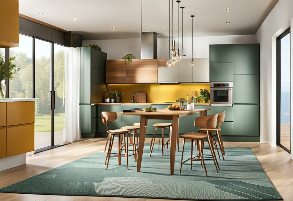 modern kitchen rug ideas