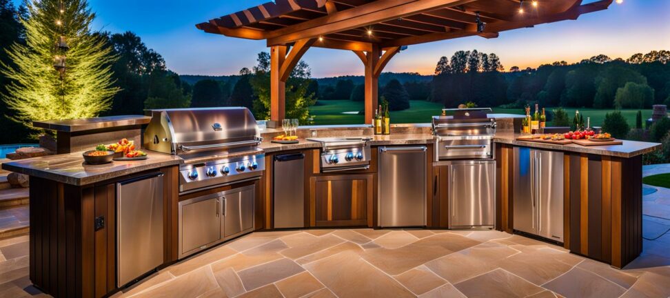 outdoor grill kitchen ideas