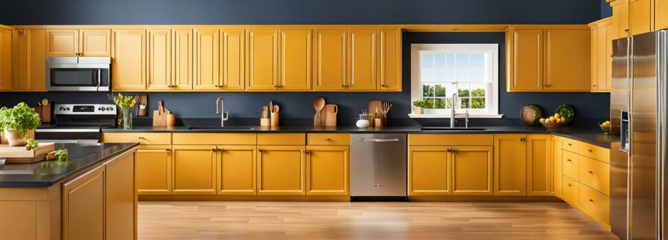 painted kitchens before and after