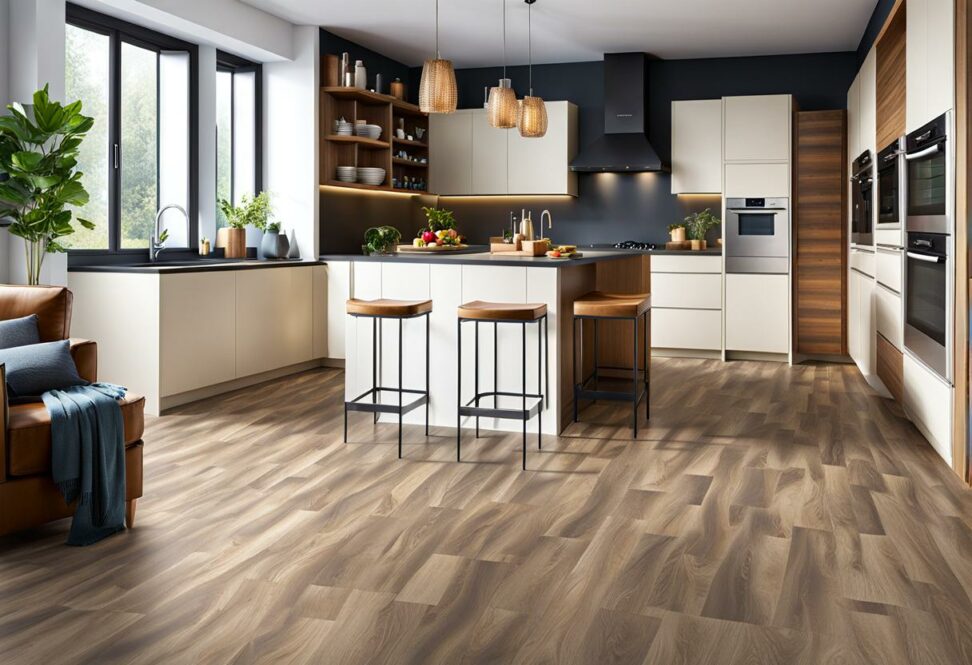 pictures of vinyl flooring in kitchen