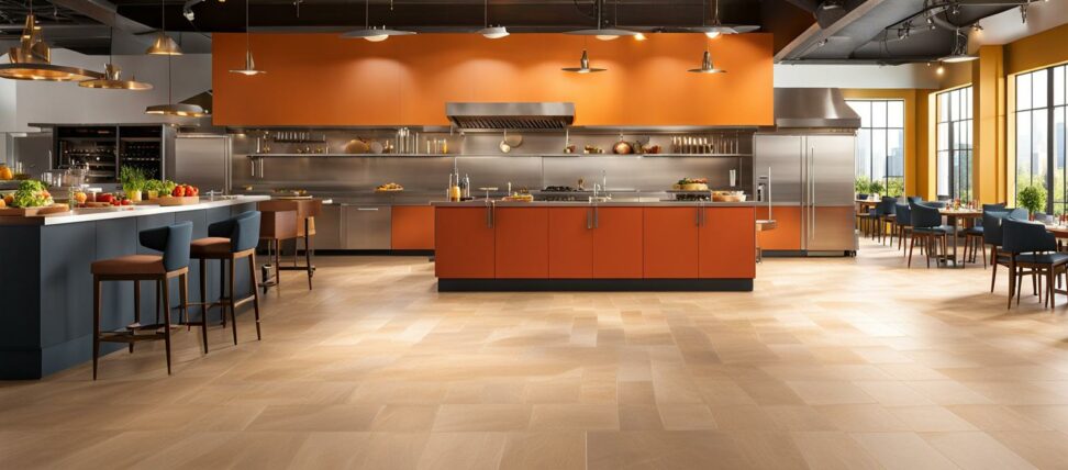 restaurant kitchen floor material