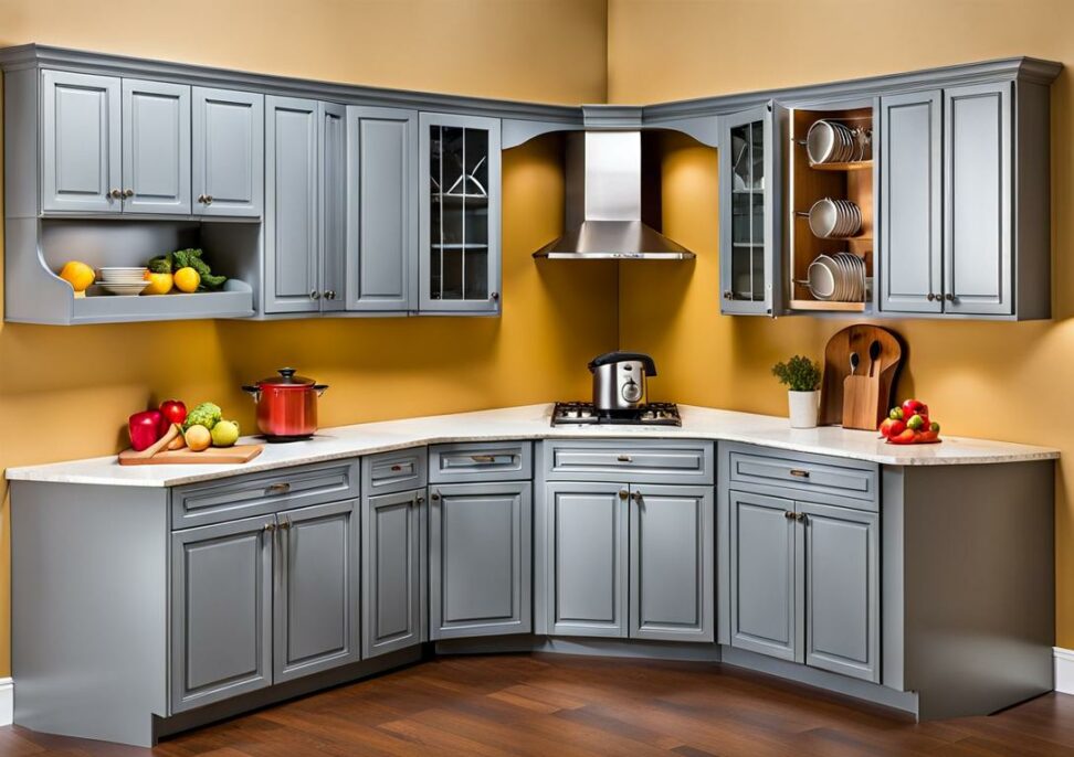 what to do with deep corner kitchen cabinets