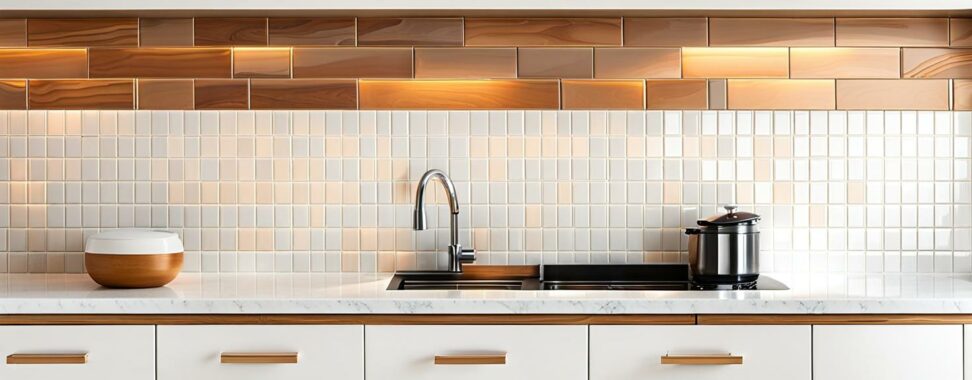 best backsplash for white countertops