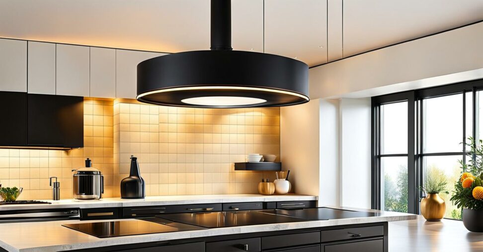 black kitchen light fixtures flush mount