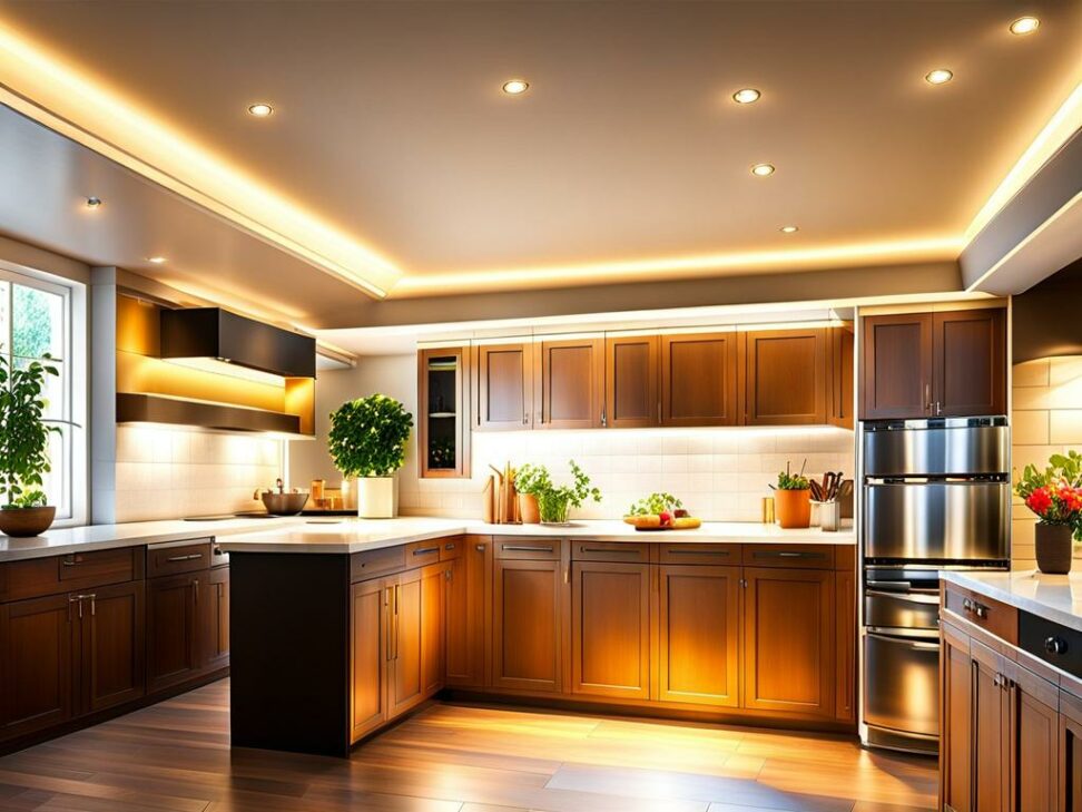 can lights in kitchen