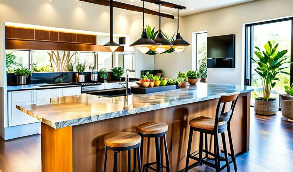 centerpiece kitchen island decor ideas