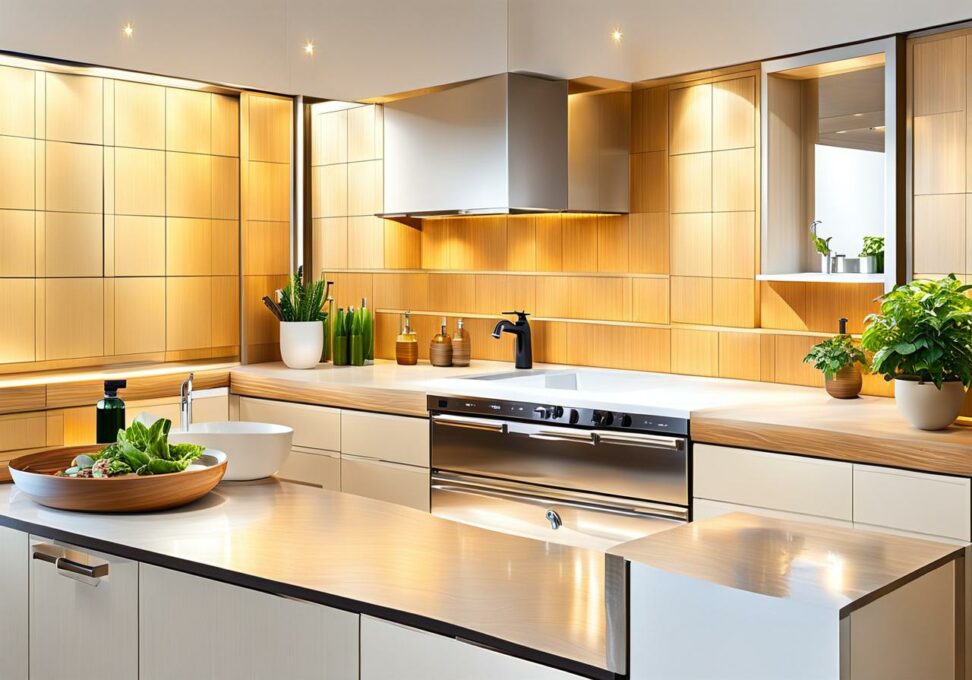 convert single sink to double sink kitchen