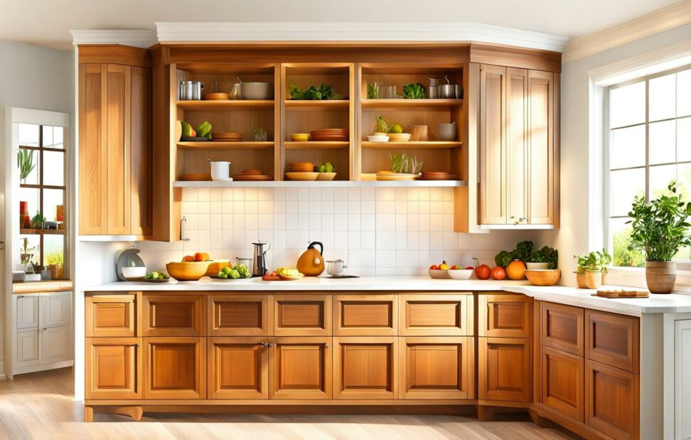 corner hutch for kitchen