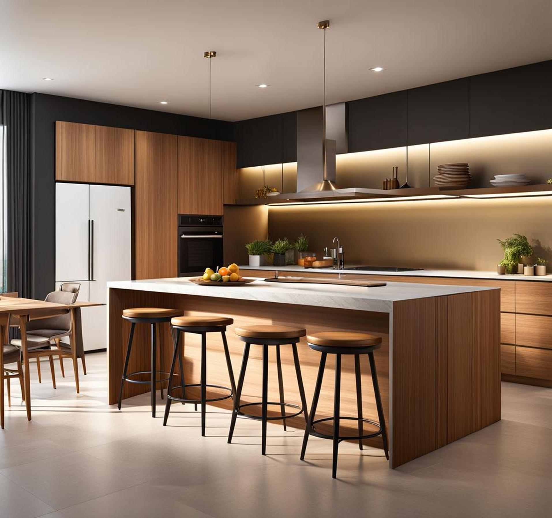 Countertop Height Tables Maximize Your Kitchen's Potential Totinos Kitchen