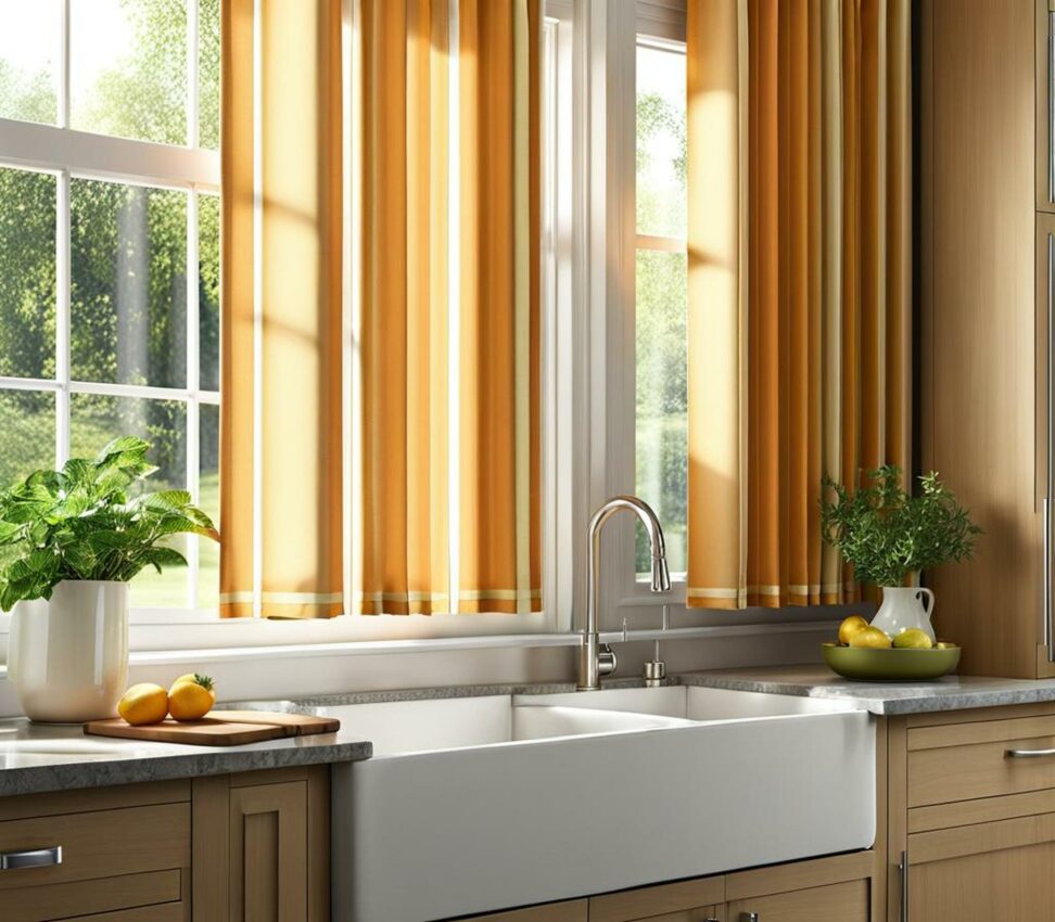 curtains for kitchen and dining room