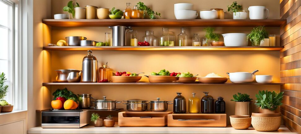 decorative kitchen shelf ideas