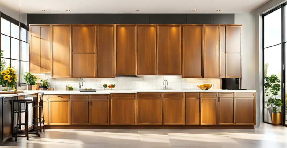 european flat panel kitchen cabinets