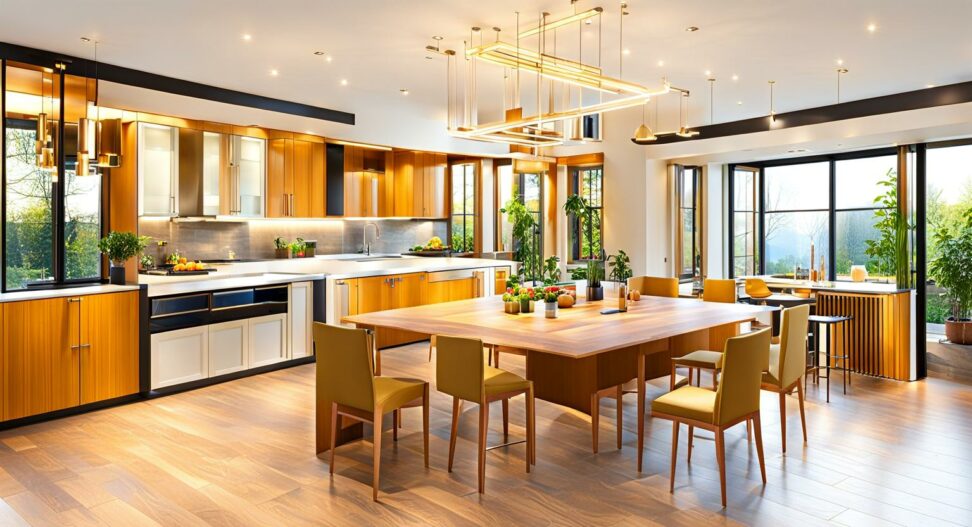 expanding kitchen into dining room