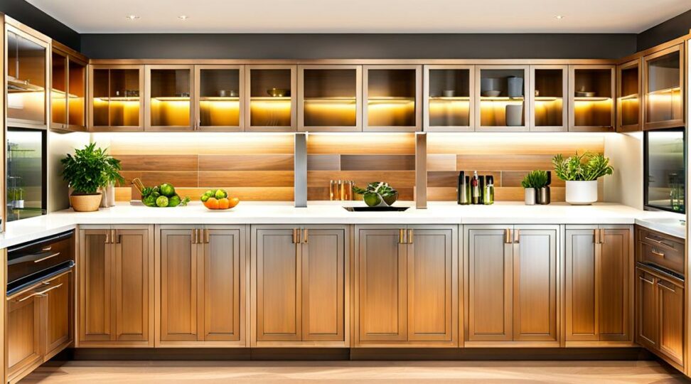 glass kitchen cabinet door replacement