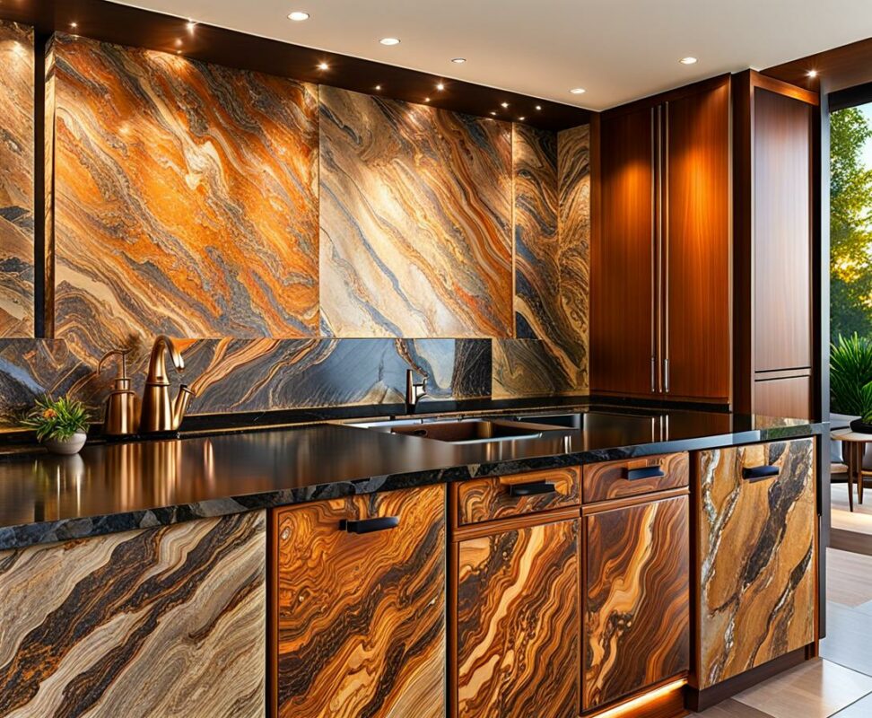 granite countertop and backsplash ideas