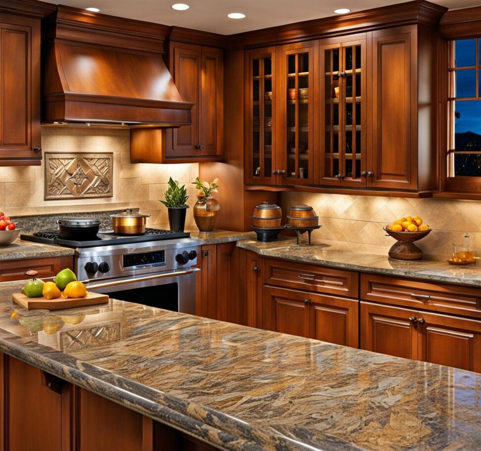 granite countertops for small kitchens