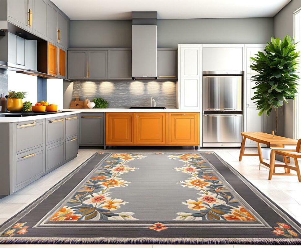 gray kitchen rug sets