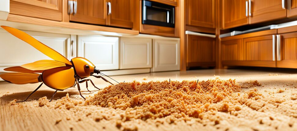 how to get rid of termites in kitchen cabinets