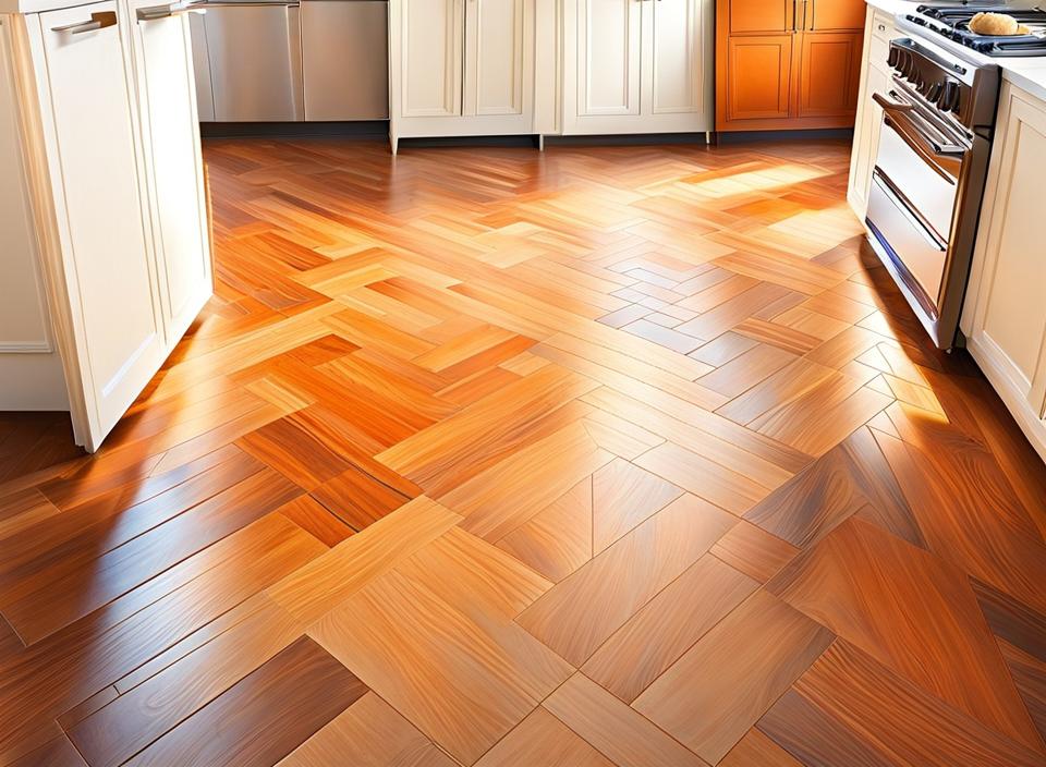 how to redo kitchen floor