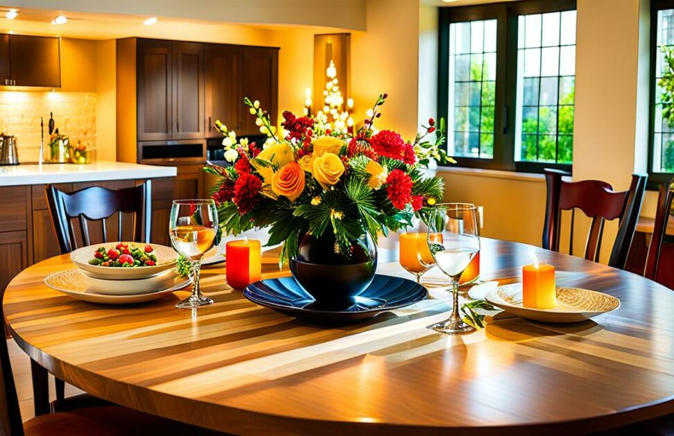 ideas for centerpiece for kitchen table