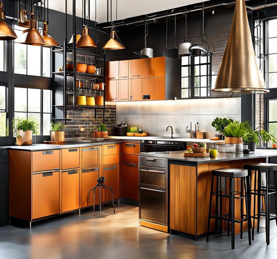 industrial kitchen ideas on a budget