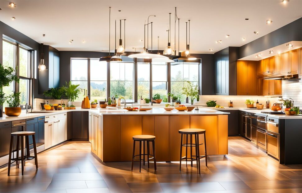 kitchen can light spacing