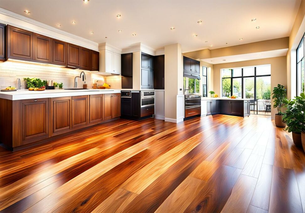 kitchen hardwood floor ideas