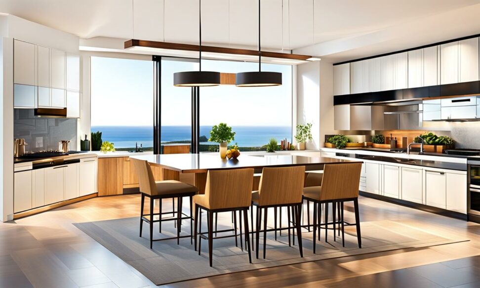 kitchen island dining table combination