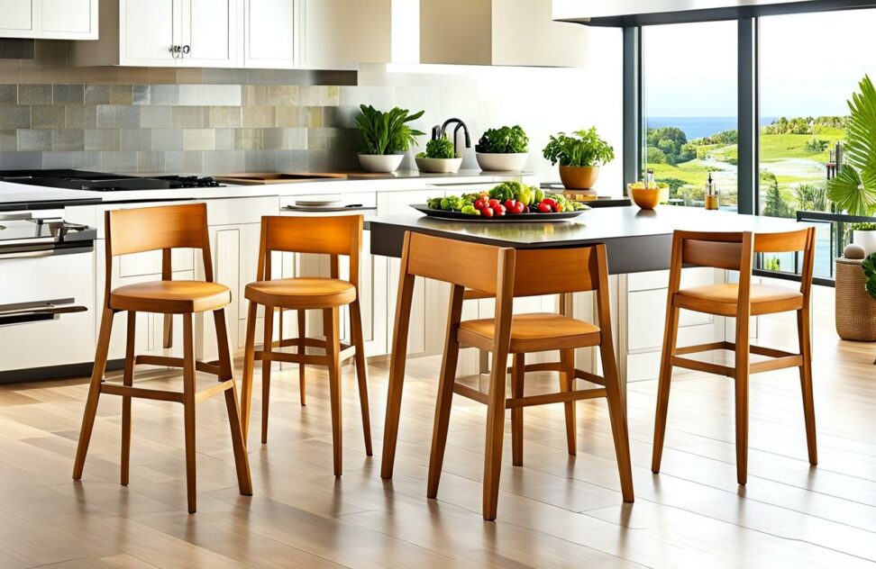 kitchen island stools set of 3